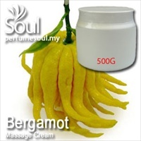 Massage Cream Bergamot - 500g