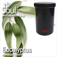 Massage Cream Eucalyptus - 1000g