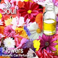 Flowers Aromatic Car Perfume Oil - 50ml