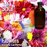 Flowers Aromatic Car Perfume Oil - 500ml
