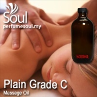 Massage Oil Plain Grade C - 500ml