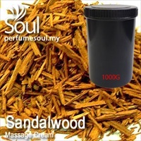 Massage Cream Sandalwood - 1000g