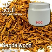 Massage Cream Sandalwood - 500g